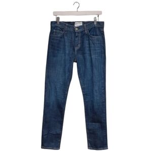 Current/Elliott Women's The Fling Homestead Slim Leg Jeans Dark Blue Size 25